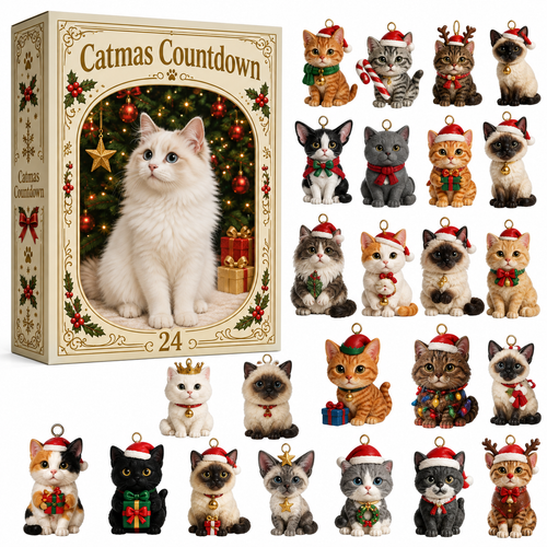 Cat Christmas Advent Calendar